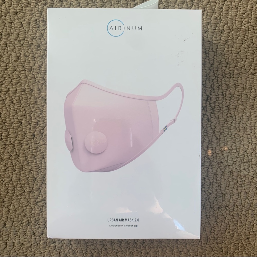 Airinum Urban Air Mask 2.0 Pink Medium Face Mask
